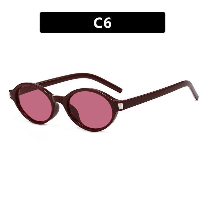 Women's elegant round sunglasses with modern frame Bowlift