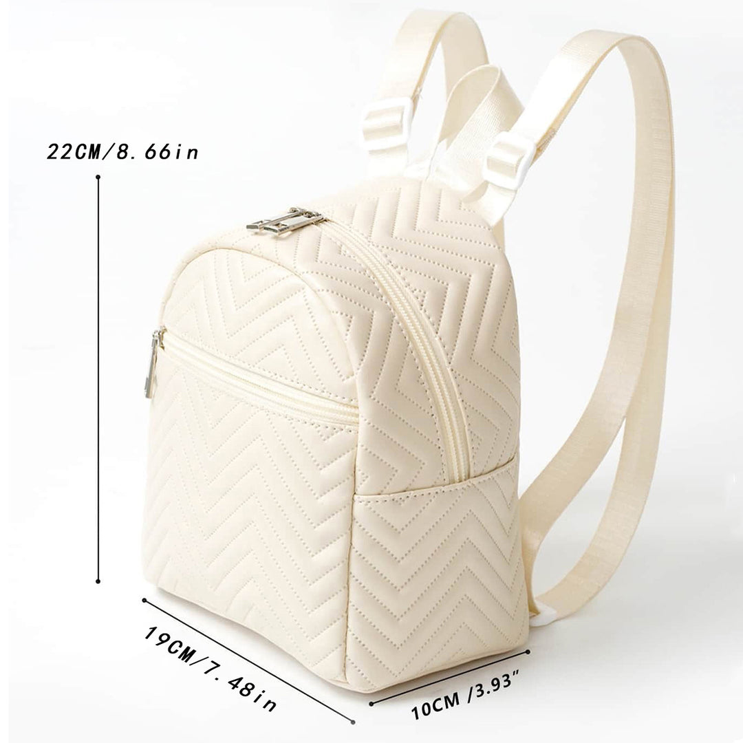 Mini Backpack with Structured Design Bowlift