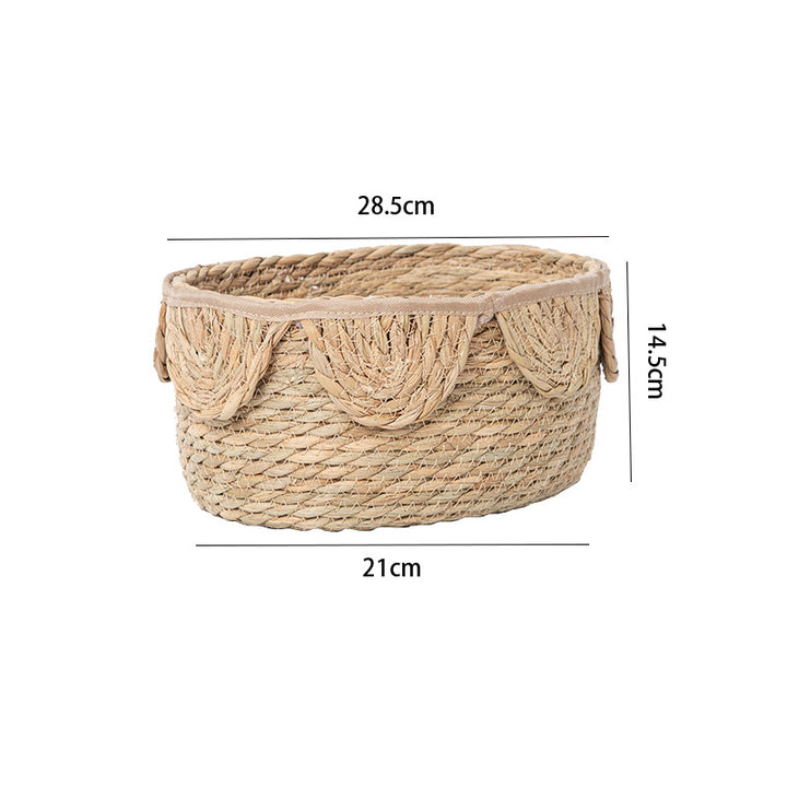 Stylish storage basket with wave rim Bowlift