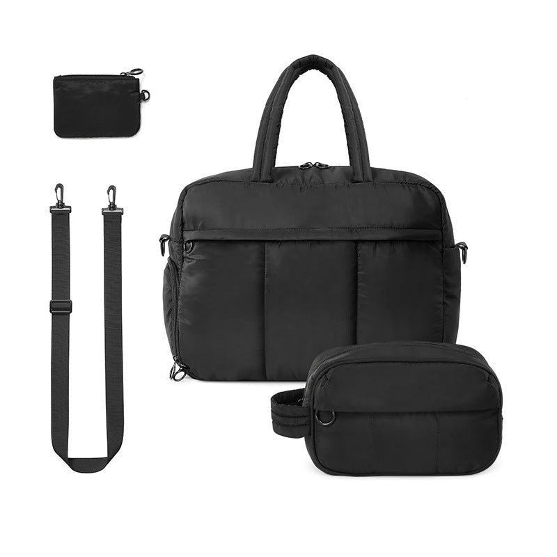 Multifunctional Travel Bag with Separate Shoe Compartment Bowlift