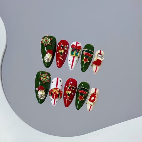Festive Themed Nail Art Set Bowlift