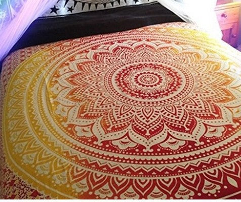 Unisex Mandala Wall Tapestry Bowlift
