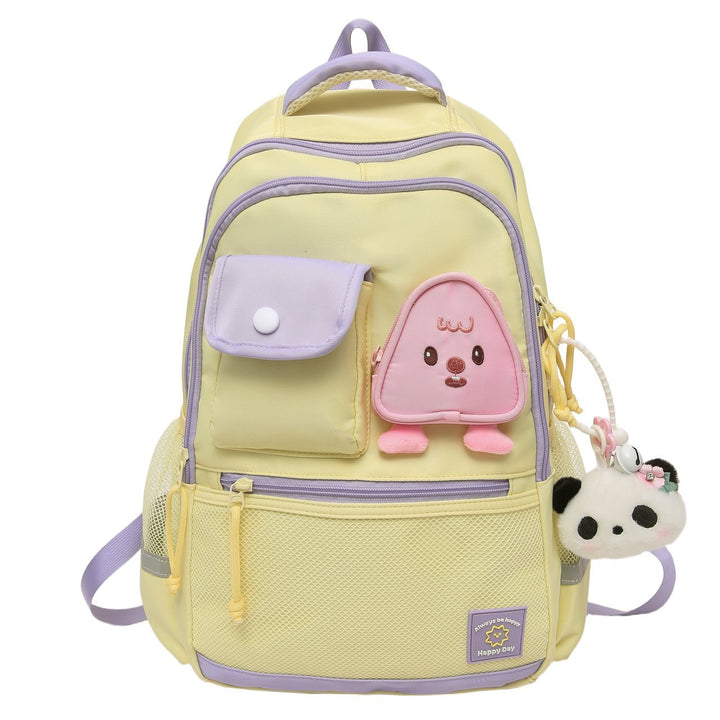 Children's backpack with playful animal motif and versatile compartments Bowlift
