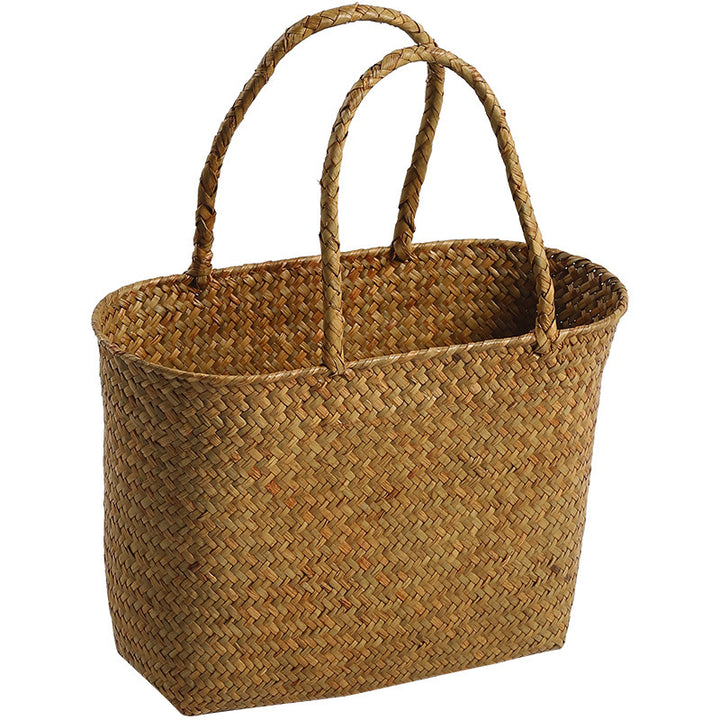 Handwoven Eco-Friendly Market Tote Bowlift