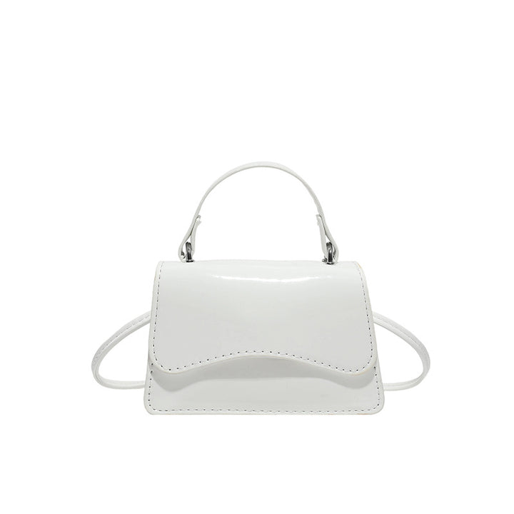 WoStylish Patent Leather Mini Handbag Bowlift