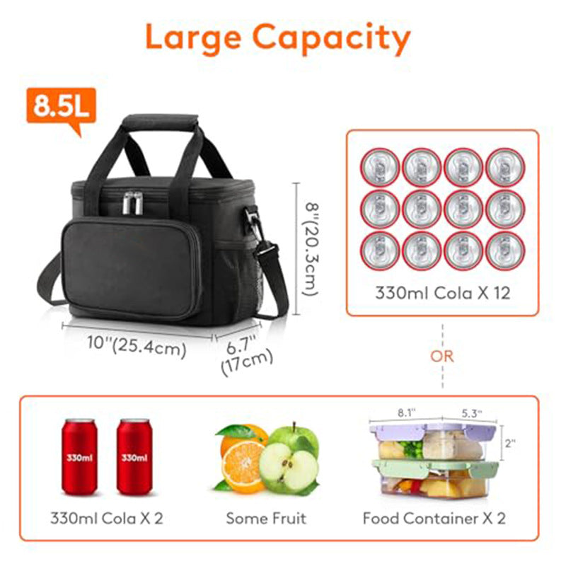 Insulated shopping bag with multifunctional design Bowlift