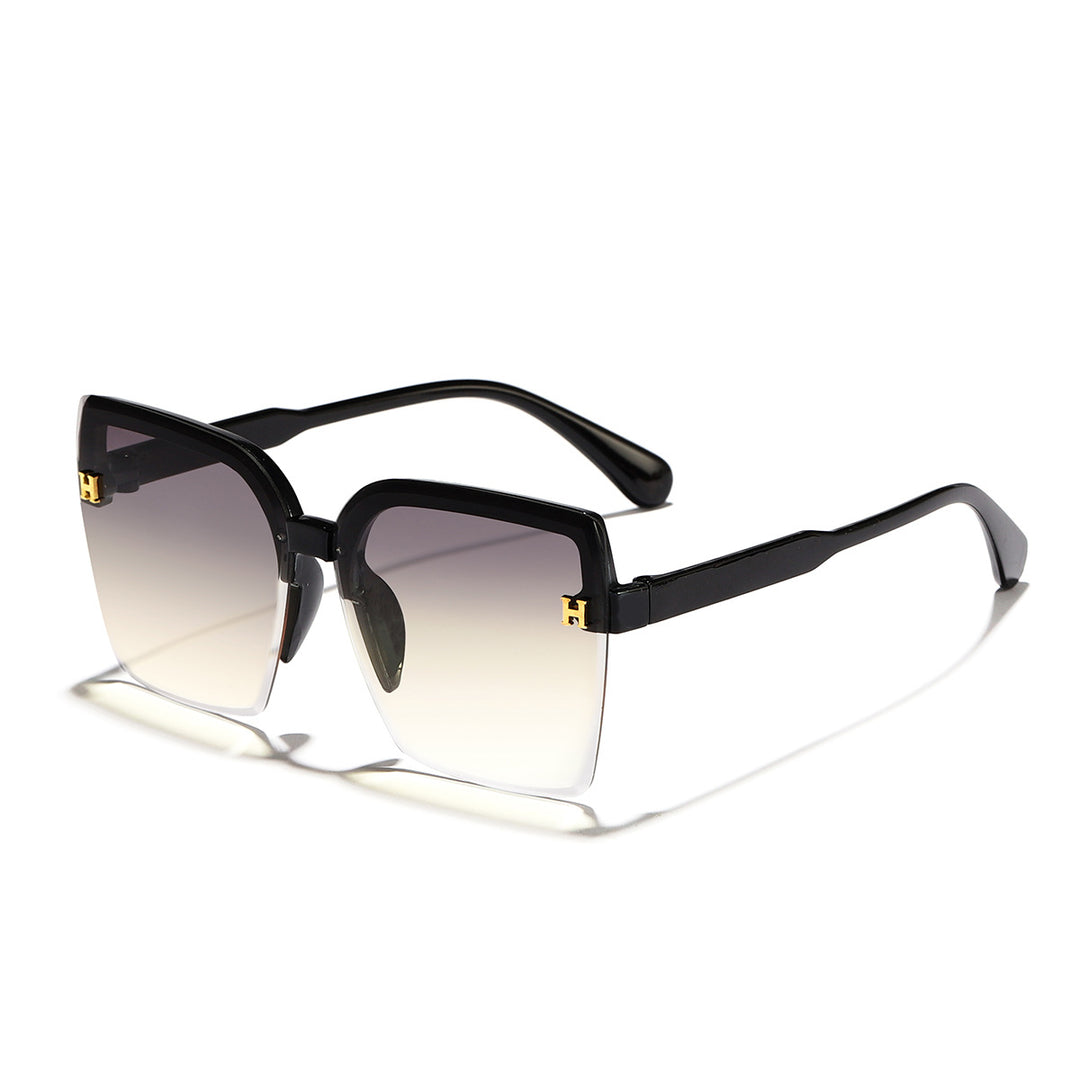 Women's fashionable square sunglasses with elegant frame construction Bowlift