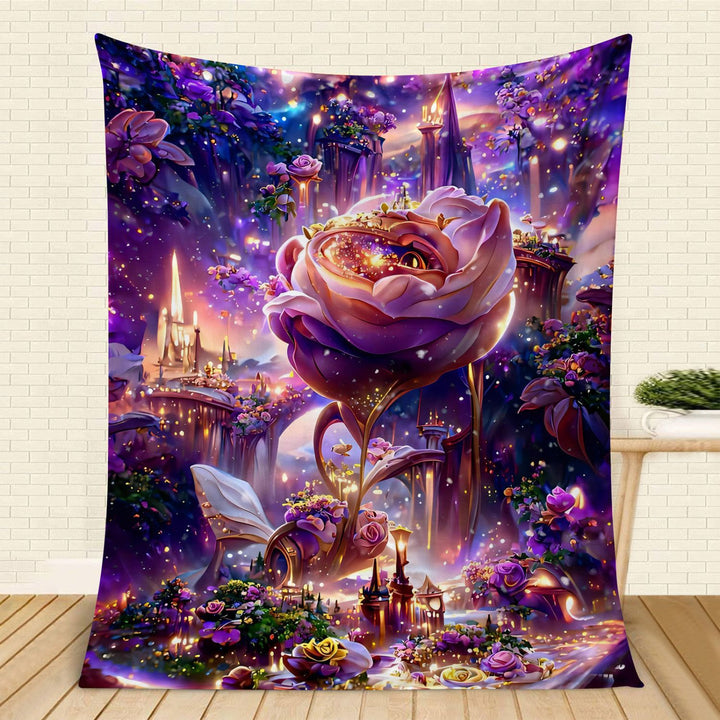 Artistic Fantasy Landscape Tapestry