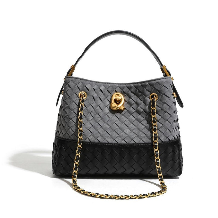 Woven Bucket Handbag Bowlift