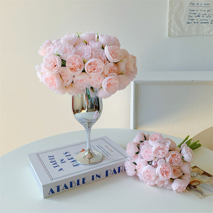 Faux Tulip Floral Bouquet