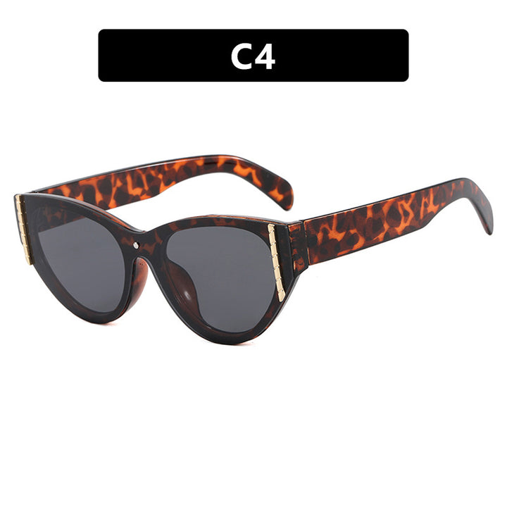 Women's trendy sunglasses with elegant cat-eye design and high-quality frame Bowlift