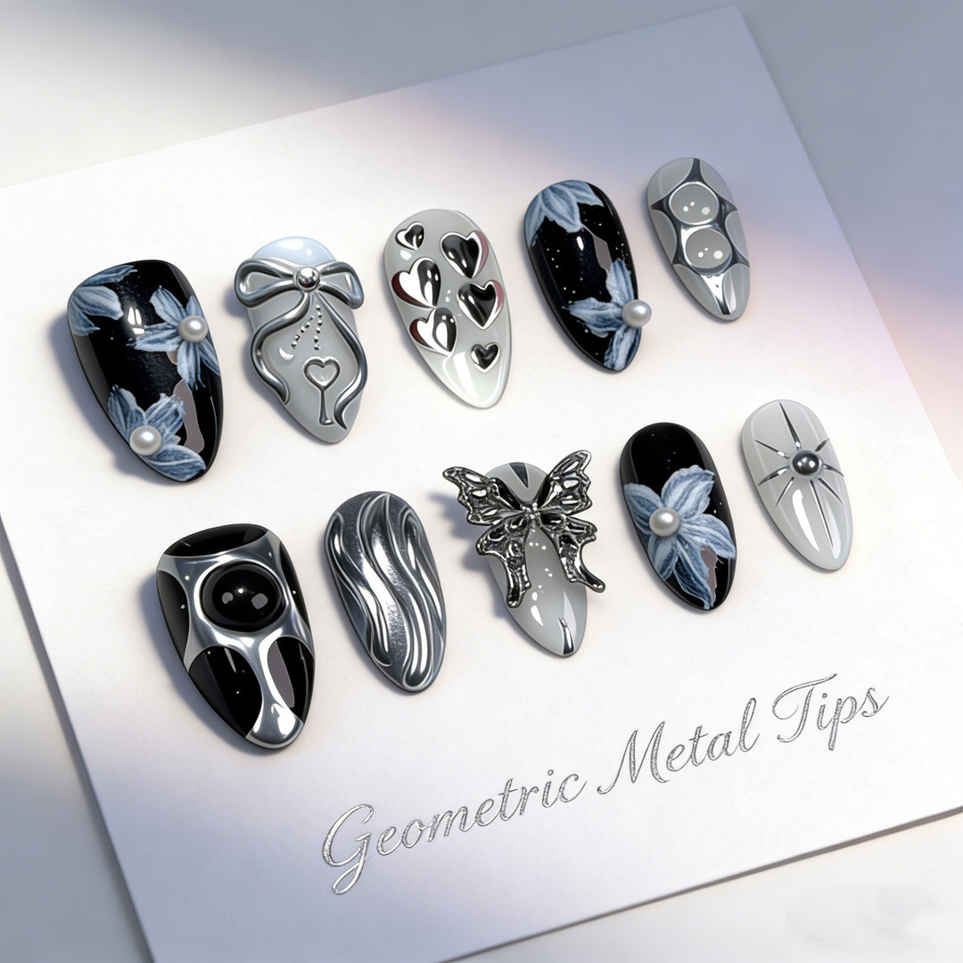 Glamorous Nail Design Set Bowlift