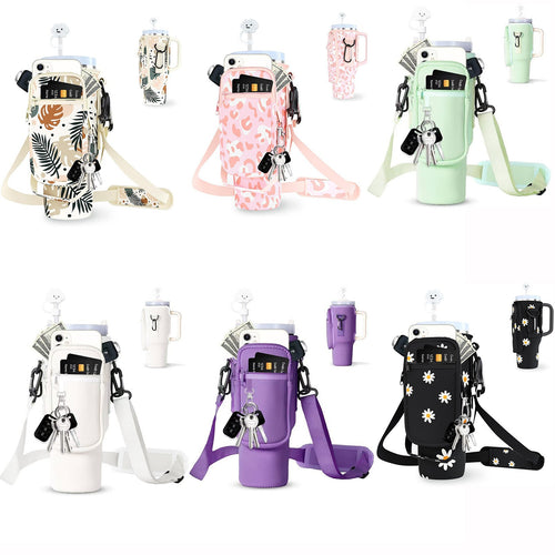 Women's insulated bottle with versatile carrying bag Bowlift