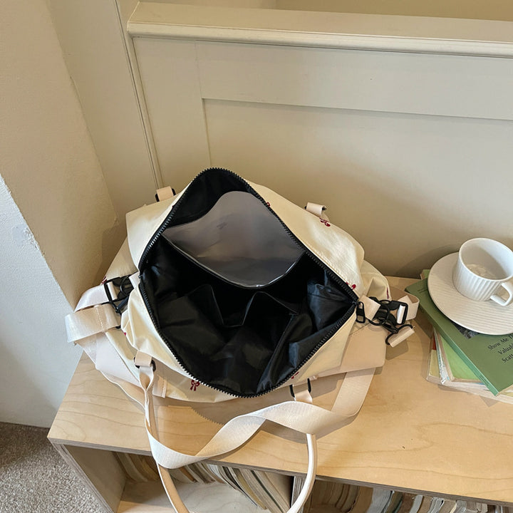 Sporty Travel Bag With Elegant Design And Multifunctional Compartments Bowlift