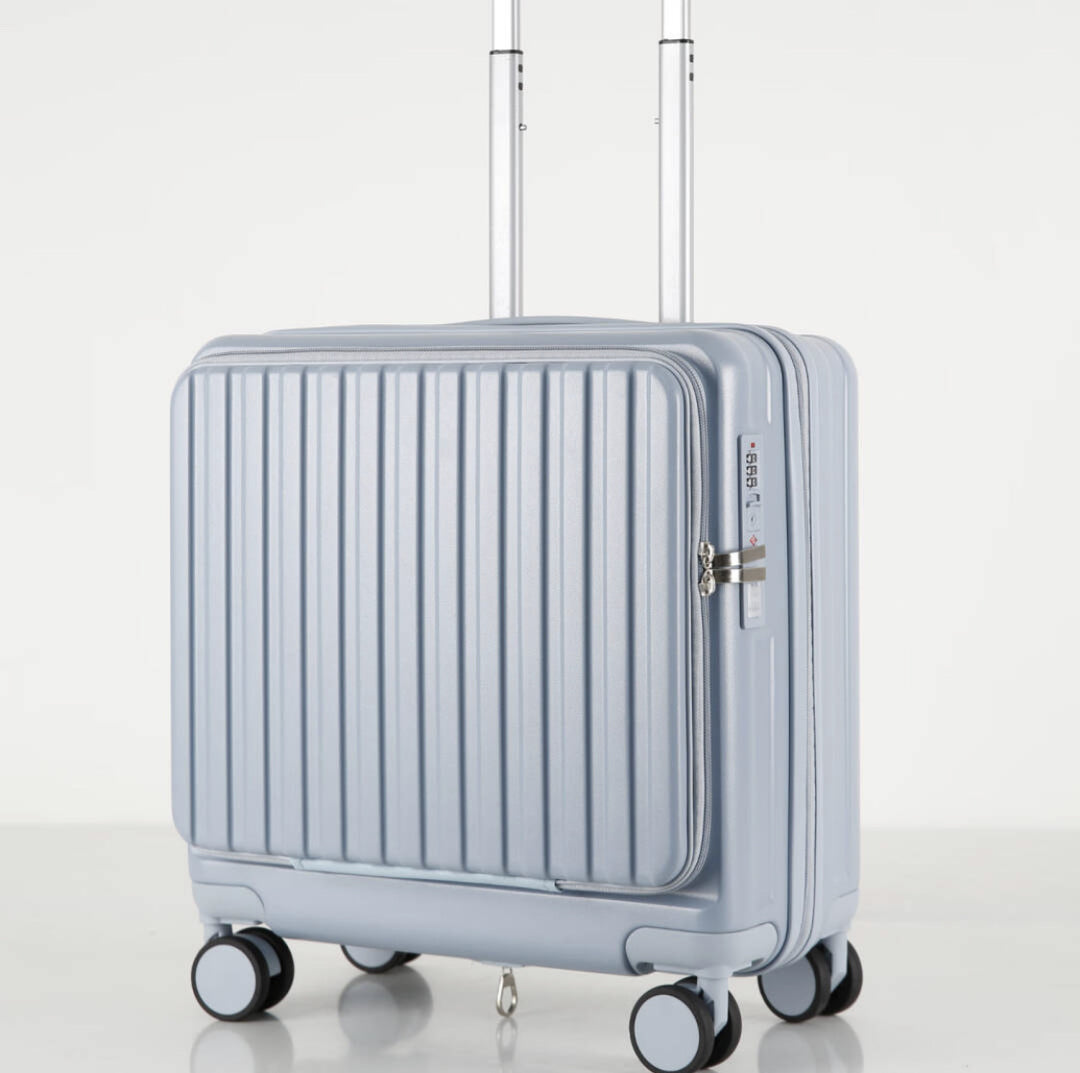 Women's Stylish Hard-Shell Compact Travel Suitcase Bowlift