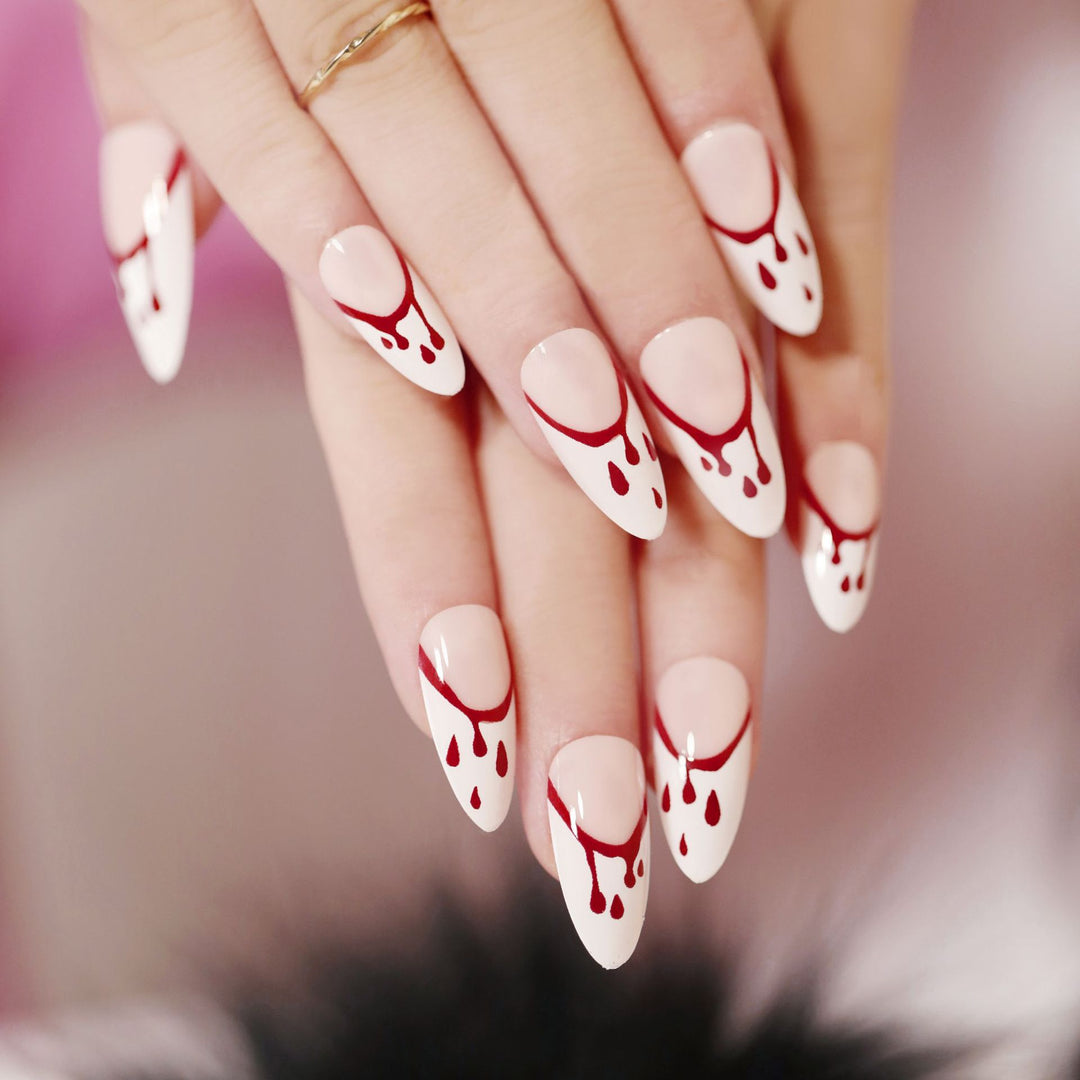 Artful Nail Art in Halloween Design Bowlift