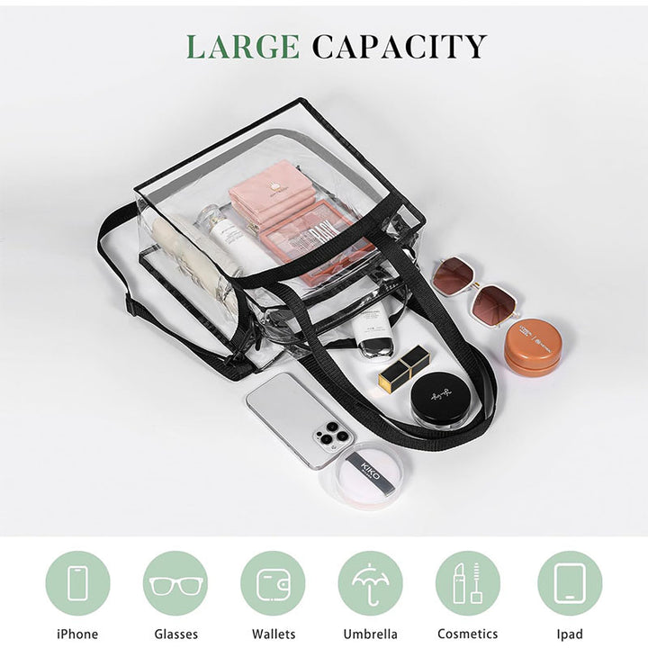 Transparent everyday and picnic bag Bowlift