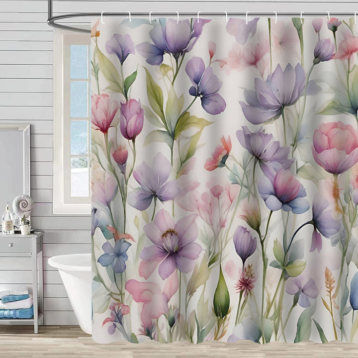 Botanical Garden Shower Curtain Bowlift