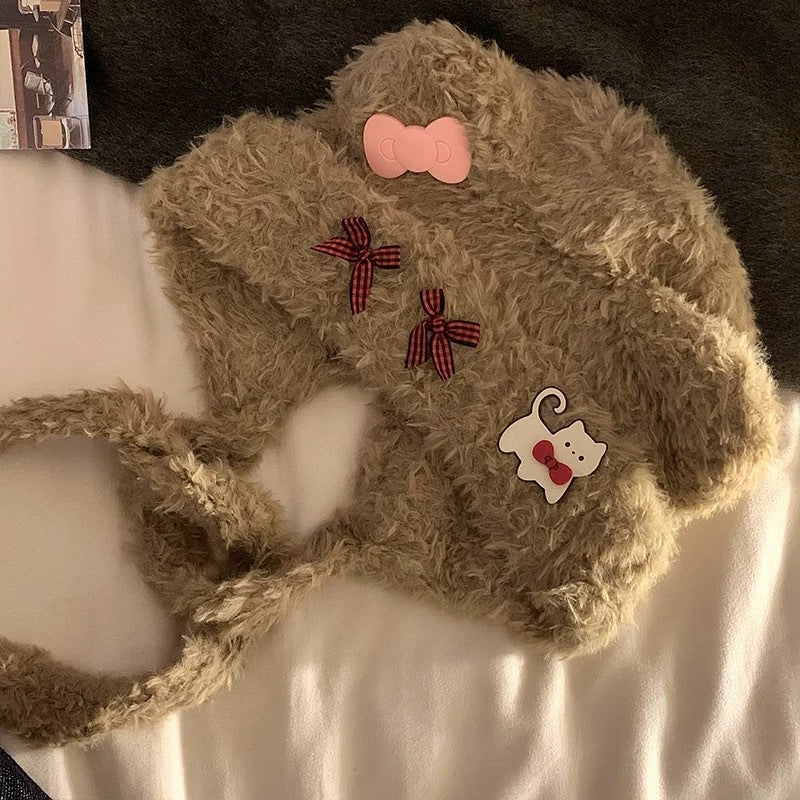 Cute Furry Animal-Themed Hat