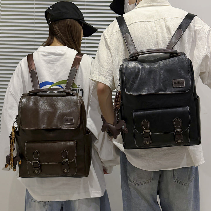 Vintage Leather Backpack Bowlift 1791205577