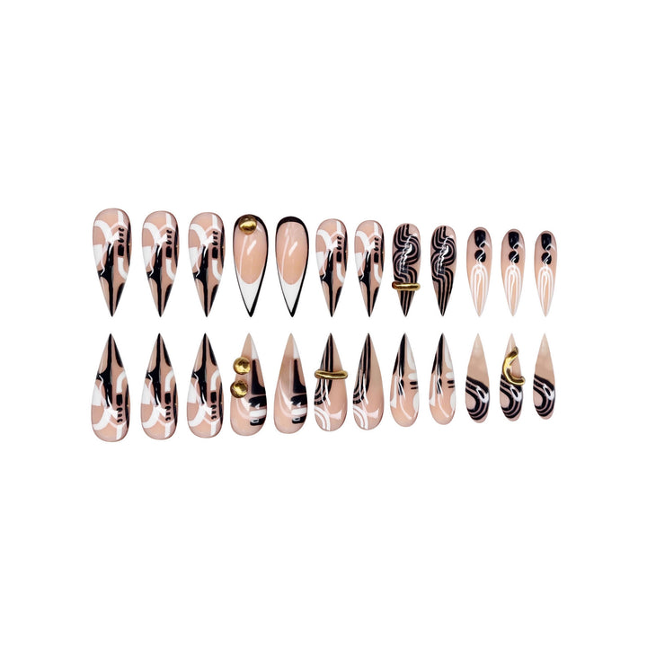 Artistic Stiletto Nail Enhancements Bowlift