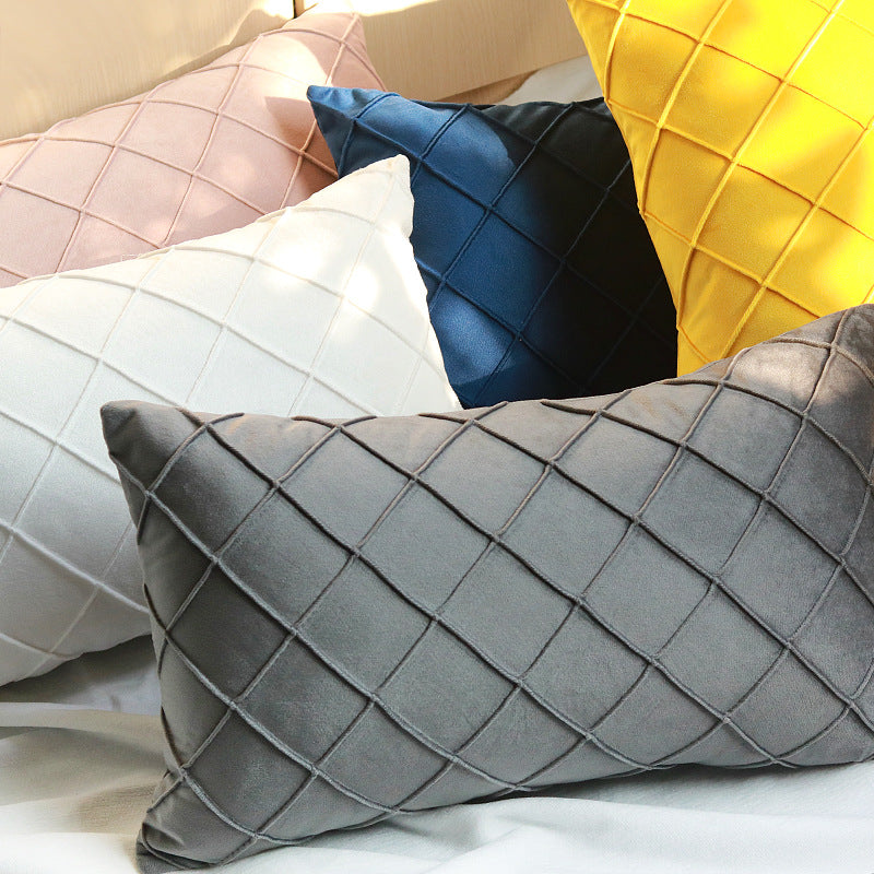 Women's cushion cover in modern diamond design Bowlift