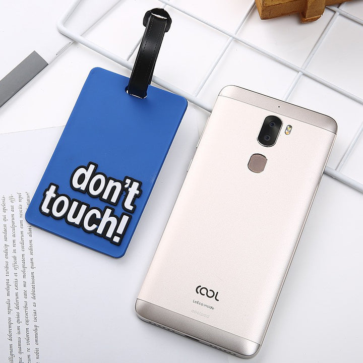 Unisex Luggage Tag with Expression Design Bowlift