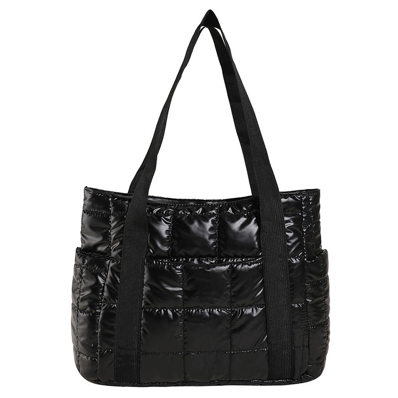 Stylish Puffer Tote Bag Bowlift
