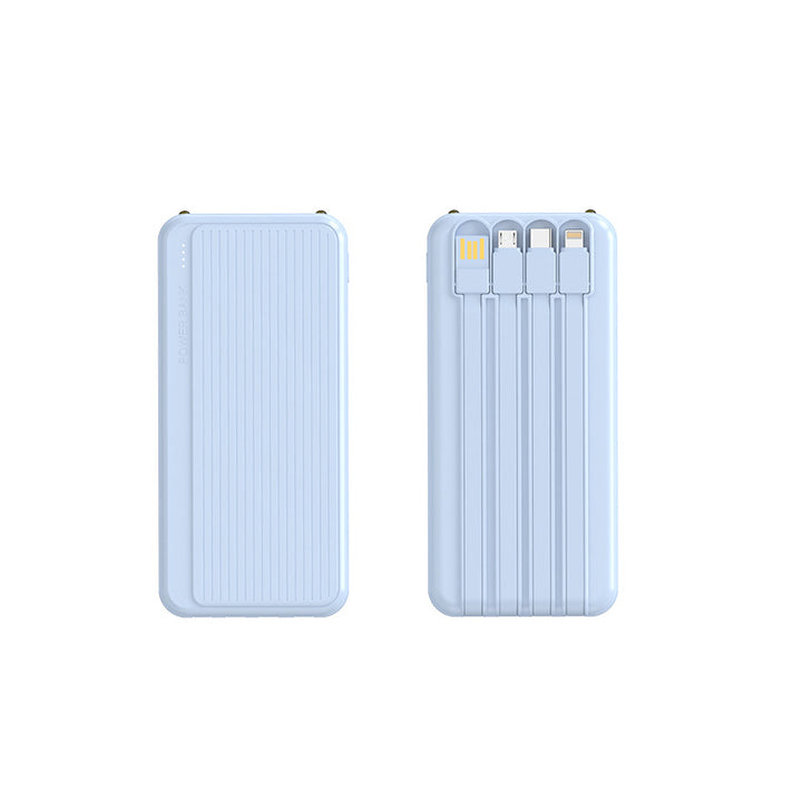 Multifunctional power bank with intelligent charging display Bowlift