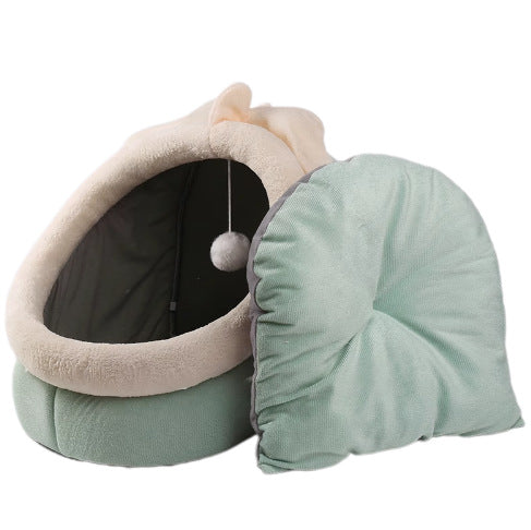 Cozy Cat Cave Bed  Dog Bed