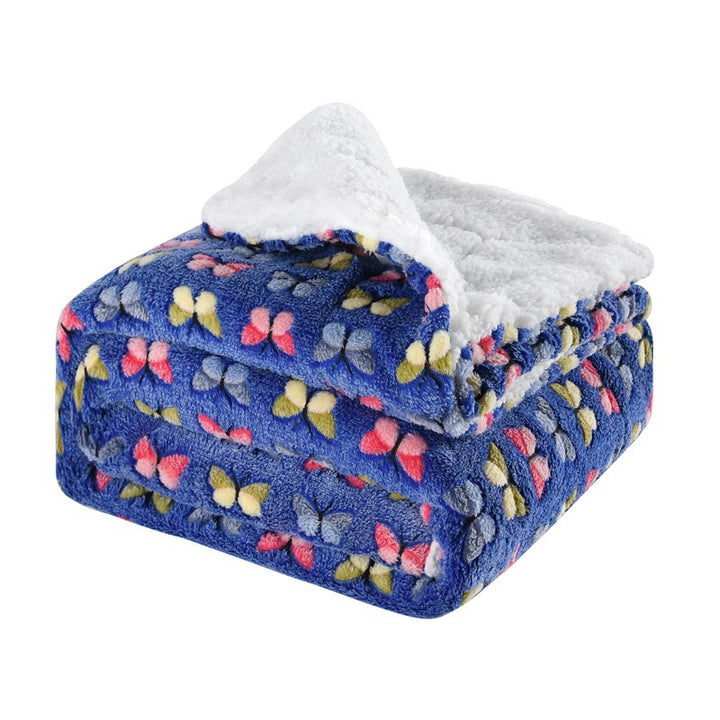 Women's Fleece Blanket with Reversible Design Bowlift
