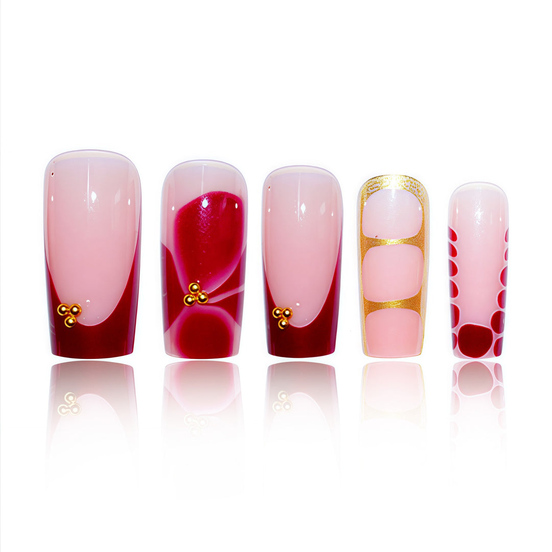Elegant Decorative Nail Art Extensions Bowlift