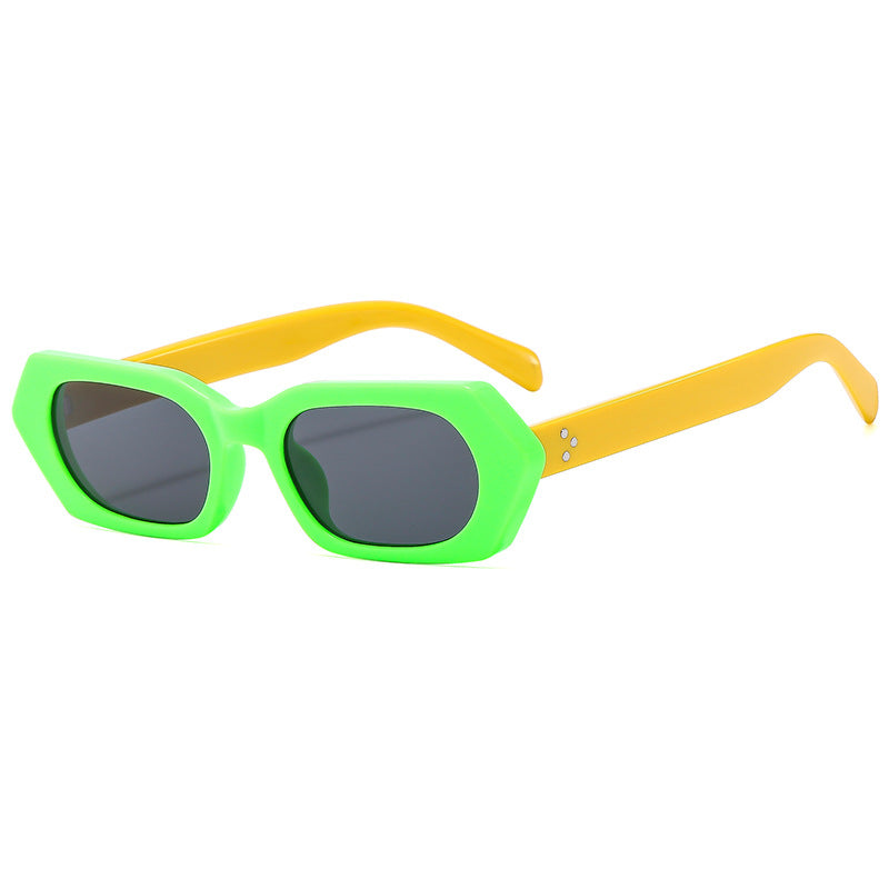 Ladies fashionable sunglasses with stylish geometric design Bowlift