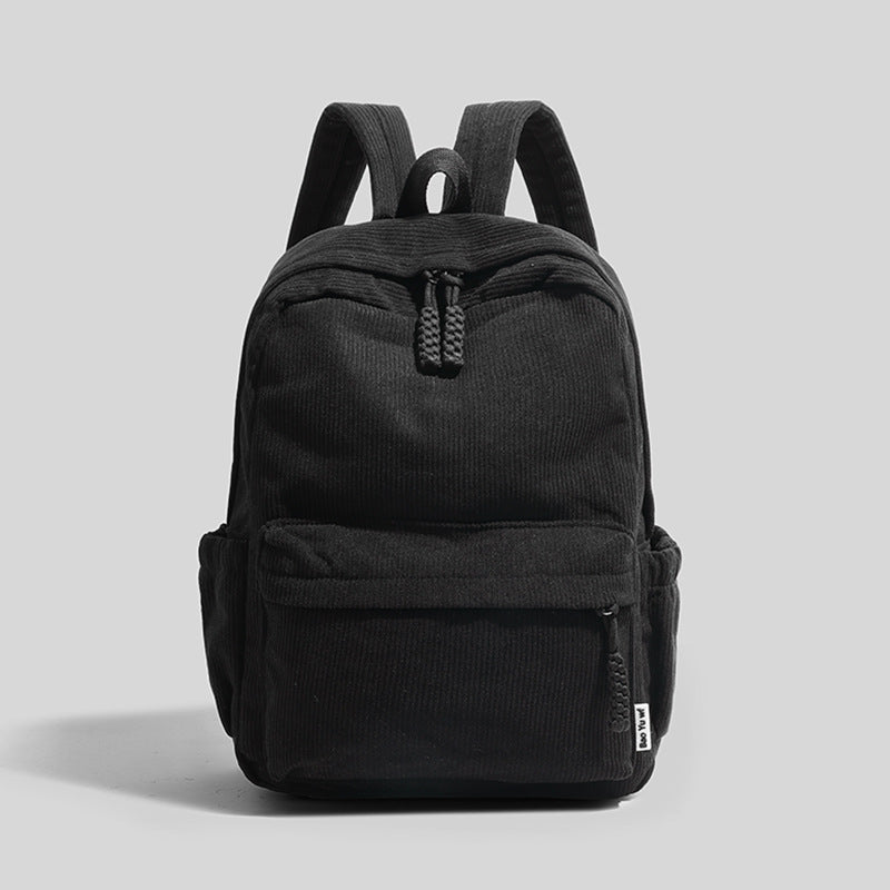 Compact Textured School Backpack Bowlift