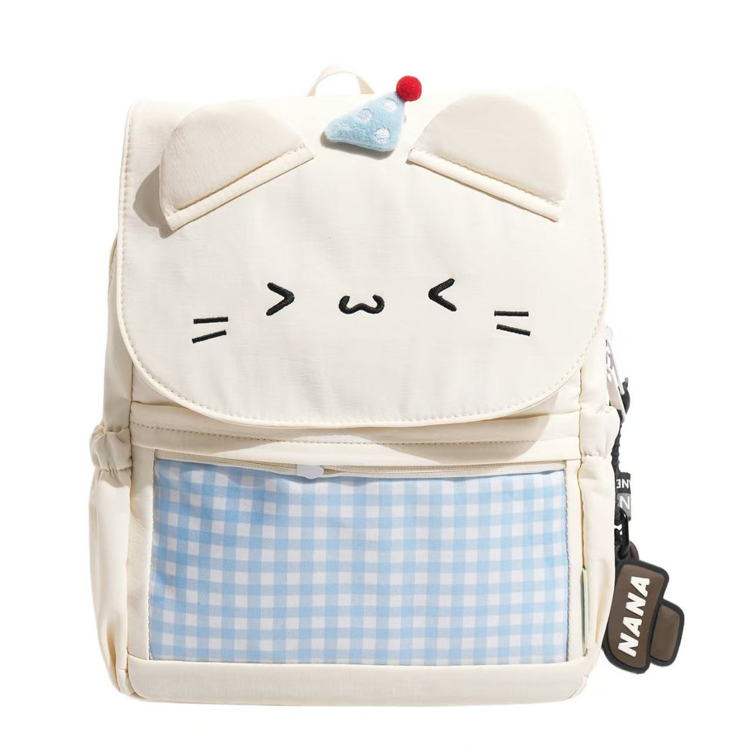 Cute Character Design School Backpack Bowlift