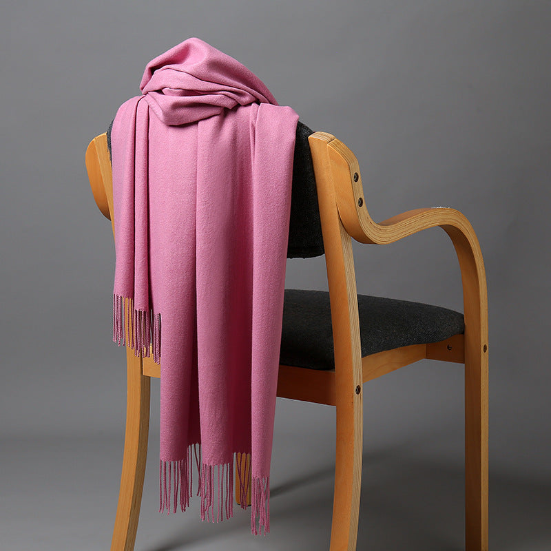Luxurious Cashmere-Blend Throw Blanket