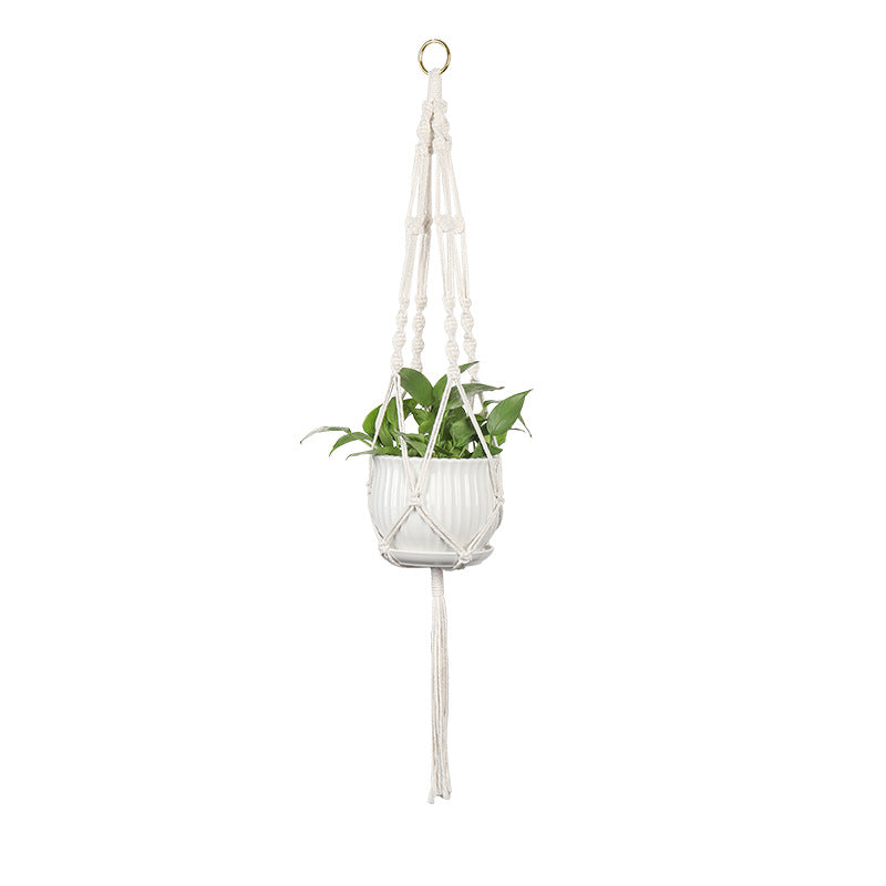 Plant-hanging macrame shelf Bowlift