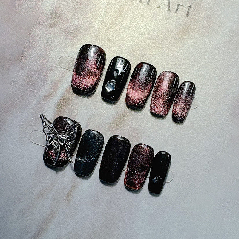 Premium French Tip Press-On Nails Bowlift