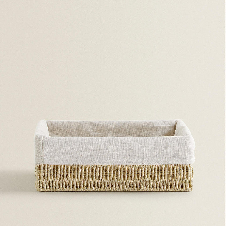 Natural Woven Storage Tray Bowlift