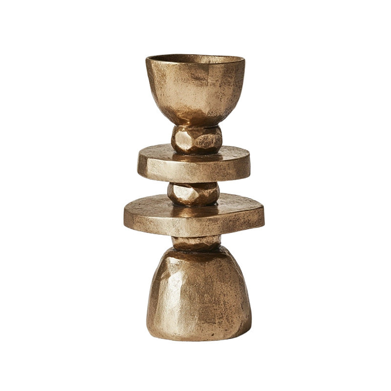 Sculptural Decorative Candle Holder