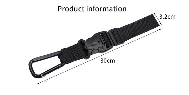 Adjustable Luggage Compression Straps Bowlift
