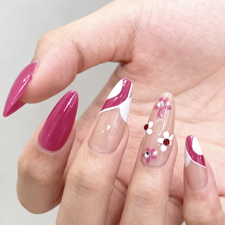 DIY Decorative Press-On Nail Set Bowlift
