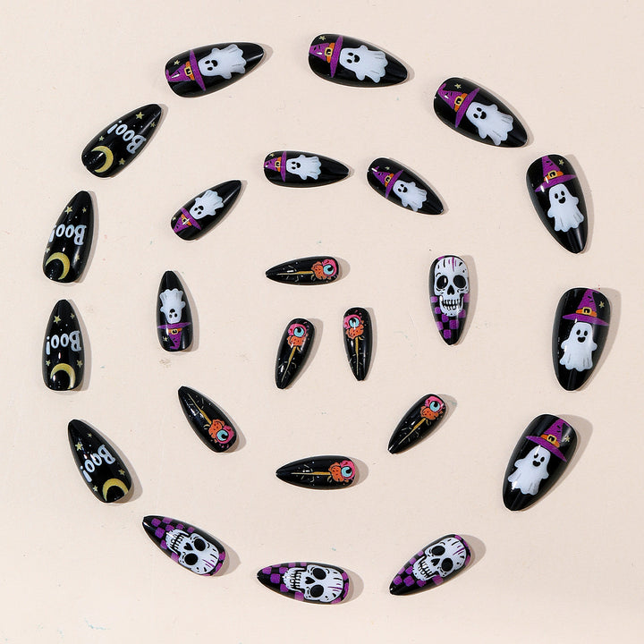 Gothic Halloween Nail Art Set Bowlift