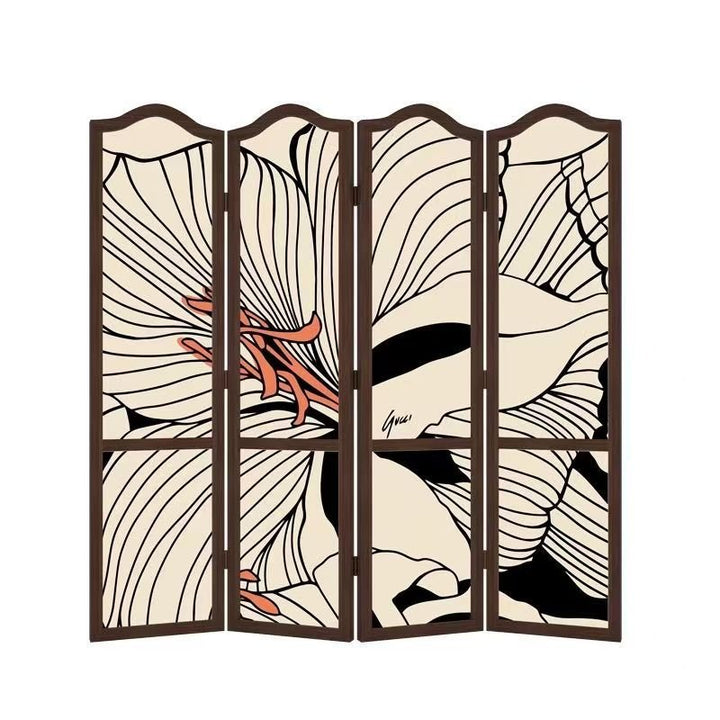 Flower Motif Room Divider Bowlift
