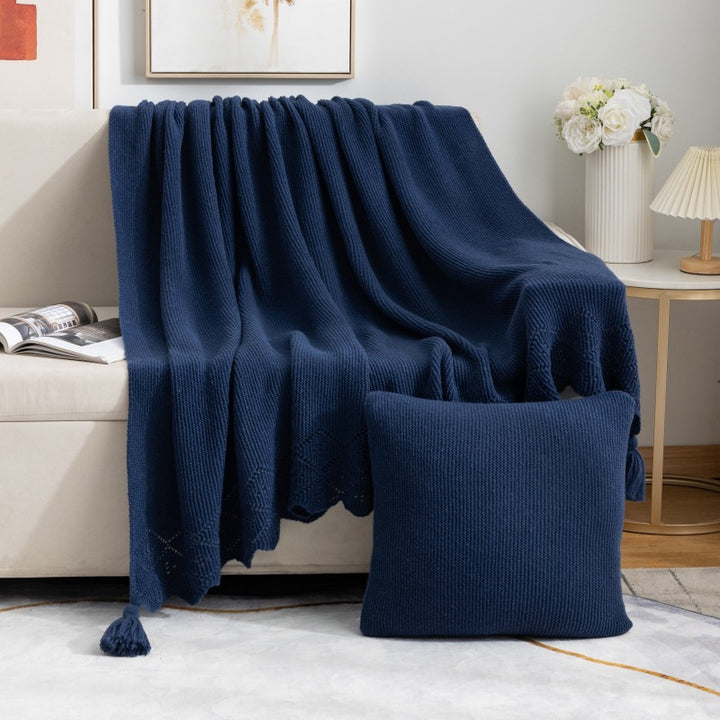 Home Decorative Knit Throw Blanket