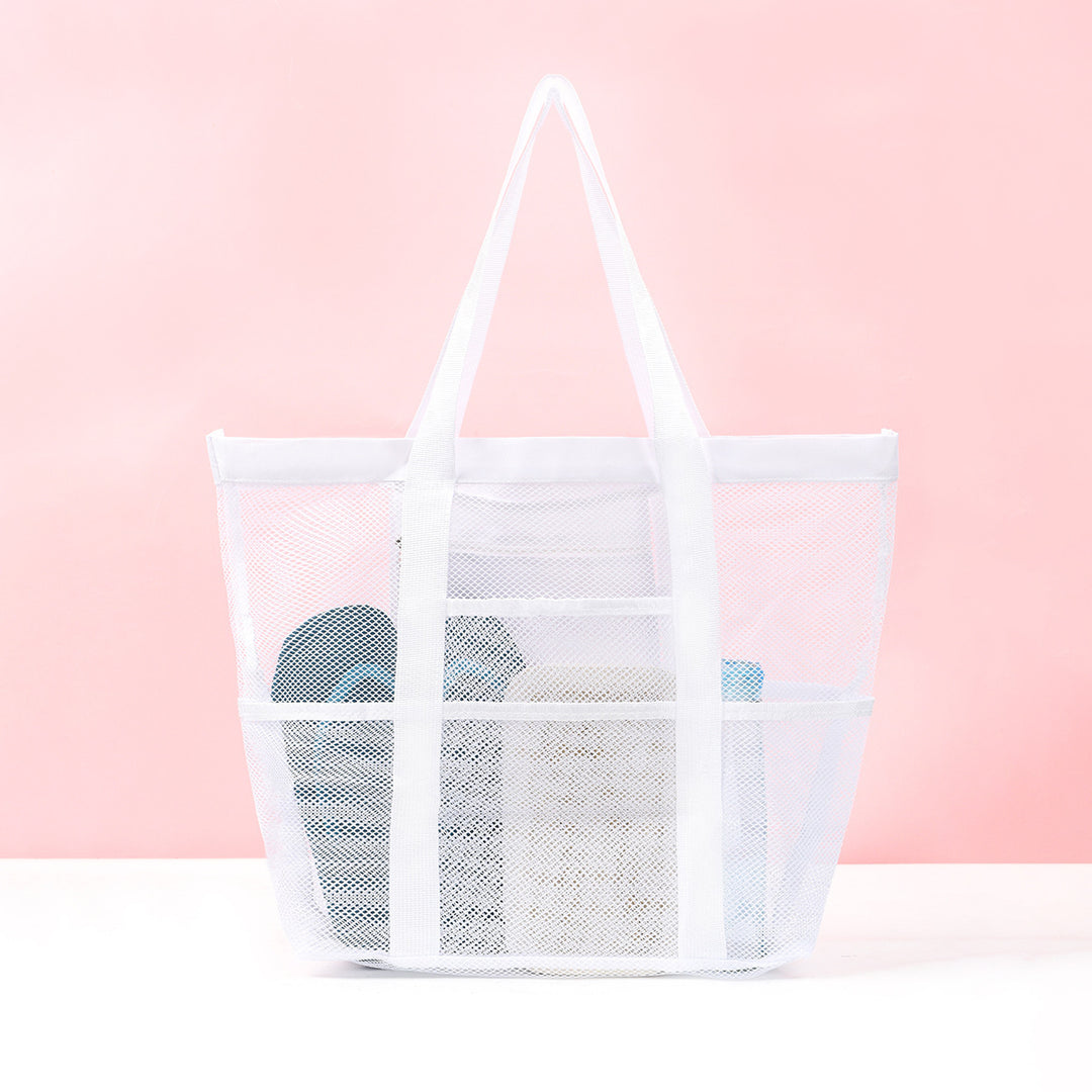 Practical beach bag with mesh design Bowlift