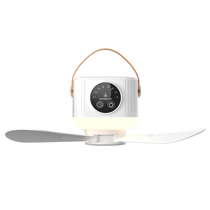 Ladies Portable Fan with LED Lighting Bowlift