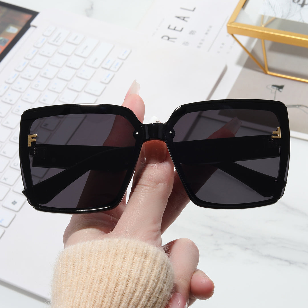 Women's modern oversized sunglasses Bowlift