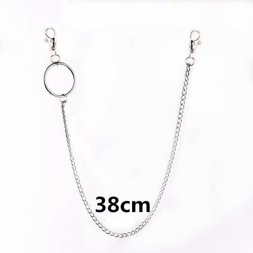 Unique Double Layer Chain Wallet Keychain Bowlift