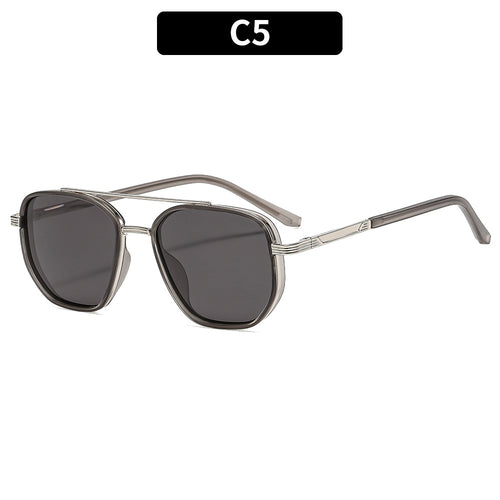 Geometric Oversized Sunglasses